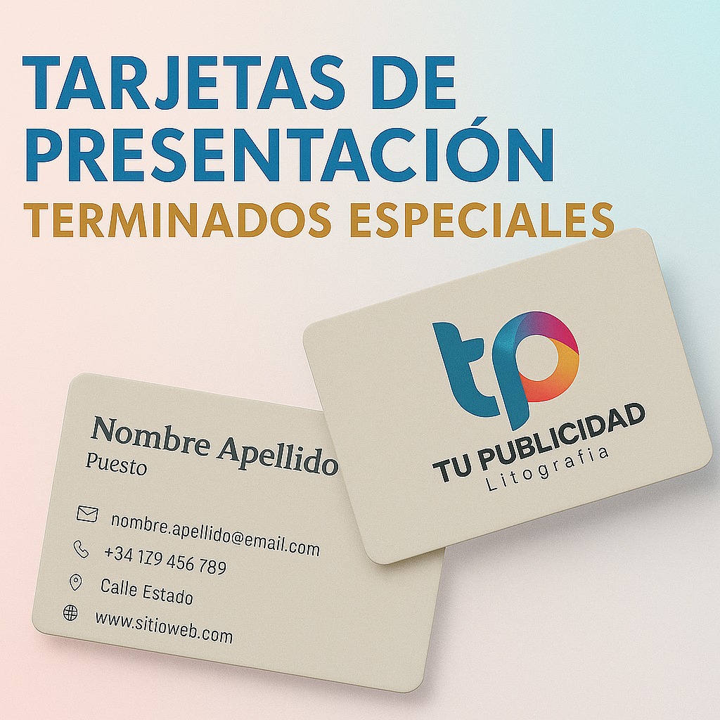 Tarjeta de presentación especiales en Medellín — vista frontal